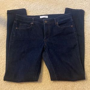 LOFT Modern Skinny Dark Denim Jeans